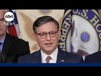 Speaker Mike Johnson responds to Rep. Thomas Massie's criticism: 'Bless his heart'