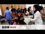 Israeli forces kill at least 45 Palestinians at Gaza aid site, witnesses and rescuers say | BBC News