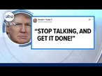 Trump calls for party to unite over his mega-bill