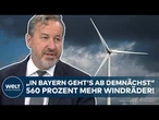 DEUTSCHLAND: "Wir brauchen Windkraft-Anlagen in Bayern!" Energiewende außer Balance!