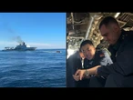 China e Rússia realizam exercícios navais anuais no Mar do Japão | AFP