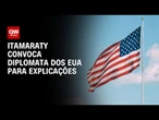 Diplomata dos EUA é convocado pelo Itamaraty para dar explicações | CNN PRIME TIME
