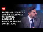 Professor: Se Egito e Jordânia aceitarem refugiados, ajudarão a aniquilar tese de dois Estados | WW