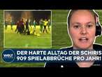 GEWALT IM AMATEURFUSSBALL: Hunderte Spielabbrüche pro Jahr! DFB meldet dennoch weniger Fälle