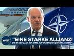 75. JAHRE NATO: Statement Scholz! 