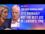 Ex-minister Carns tells Cathy Newman why he won't challenge Burnham for Labour leadership