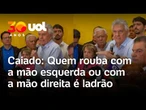 Caiado critica Lula e Flávio e diz que eleição de 2026 será a 'mais importante da história do país'