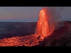 HAWAII, le formidabili esplosioni del vulcano KILAUEA che da giorni erutta con fontane di fuoco