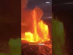 HAWAII: Faszinierendes Naturschauspiel - Der Vulkan Kilauea seine unglaubliche Kraft | WELT #Shorts
