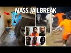 Ten ‘dangerous’ prisoners bust out of jail through hole in cell - before taunting guards