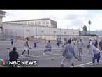 California prisoners play pickleball to build community