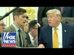 ‘SO STUPID’: Trump SCOFFS at reporter’s Iran question