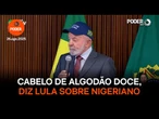 Lula diz que escritor nigeriano de 91 anos tem cabelo de algodão doce