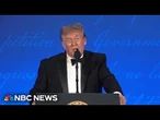 Trump says 'a lot was learned' from White House Correspondents' Dinner shooting