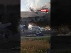 Moment German bridge is DEMOLISHED