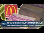 USA: Schlimmer als gedacht! E.Coli Bakterien in McDonalds Burgern– 75 Infektionen und ein Todesfall!