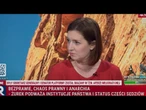 Gembicka: dla Żurka nieważne są uzasadnienia prawne, ważne, aby racja była po jego stronie