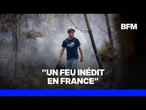 Incendies en Gironde: les autorités indiquent qu'il s'agit d'un feu "jamais vu en France"