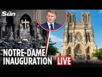 LIVE: Macron visits Notre Dame bell towers as final part reopens after devastating 2019 fire