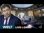BUNDESTAG: Debatte um Klingbeil-Haushalt 2026 – Welche Entlastungen gibt es für den Bürger? | LIVE