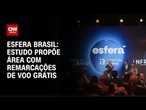 Estudo entregue ao governo propõe ponte aérea com remarcação de voo grátis | AGORA CNN