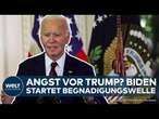 USA: Donald Trump droht mit Rache – Joe Biden plant umstrittene Begnadigungswelle!