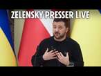 LIVE: Ukrainian President Volodymyr Zelensky holds a press conference at the EU summit in Brussels