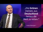 Hubert Aiwanger und Katharina Dröge diskutieren über Wirtschafts- & Migrationspolitik | maischberger