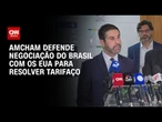 “Espero ter uma solução negociada para resolver tarifaço de Trump”, diz CEO da Amcham | CNN 360°