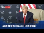 Trump holds meeting with Egyptian President at G7 Summit