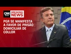 PGR defende que Collor vá para prisão domiciliar | CNN ARENA