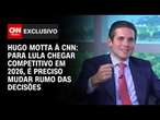 Hugo Motta à CNN: Para Lula chegar competitivo em 2026, é preciso mudar rumo das decisões | CNN 360°