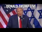 LIVE: Donald Trump speaks at “Fighting Anti-Semitism in America Event” in Washington