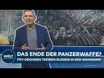 PUTINS KRIEG: Ukrainische Drohnenfallen ‒ Wie verzweifelte Russen ihre Panzer schützen wollen