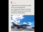 Rutte rivela: “Dalle basi in Italia decollati 500 aerei Usa per supportare l'attacco in Iran”