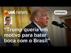 Lula cai em armadilha de Trump para arrumar confusão com Brasil, diz Tales Faria