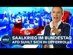SAALKAMPF IM BUNDESTAG: AfD in Opferrolle - SPD verteidigt symbolträchtigen Otto-Wels-Saal
