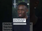 Folarin Balogun talks World Cup loss, red card and the future of soccer in USA