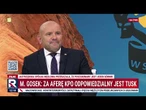 Gosek: to Tusk odpowiada za CBA – teraz wiemy, czemu chcieli je zlikwidować! | W Samo Południe