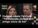 Dani Lima questiona e Haddad rebate Tarcísio: 'Ele tá chateado porque tem amigo dele sócio de bet'