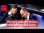 Klingbeils Steuerschätzer finden 100 Milliarden Euro – doch es gibt zwei Haken