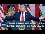 KULTURKAMPF IN DEN USA: Stars wollen nicht für Trump singen ‒ 250-Jahr-Freier vor dem Aus?