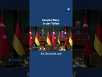 Kanzler Merz hat sich mit dem türkischen Präsidenten Erdoğan getroffen. #Nachrichten #tagesschau