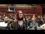 Nell'aula d Montecitorio il concerto della Blind inclusive orchestra