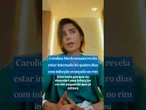 Carolina Dieckmann revela estar internada há quatro dias com infecção avançada no rim #shorts #news