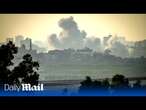 LIVE: View over Israel-Gaza border as seen from Israel