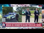 Dziurawa granica polsko-niemiecka. Migranci bez dokumentów masowo podrzucani do Polski | Republika