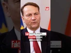 Sikorski: Putin stawia Rosji zadanie nie do wykonania
