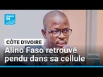 Côte d'Ivoire : Alino Faso retrouvé pendu dans sa cellule en détention • FRANCE 24