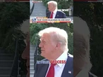 Trump takes shot at France's Macron: 'What he says doesn't matter' #shorts